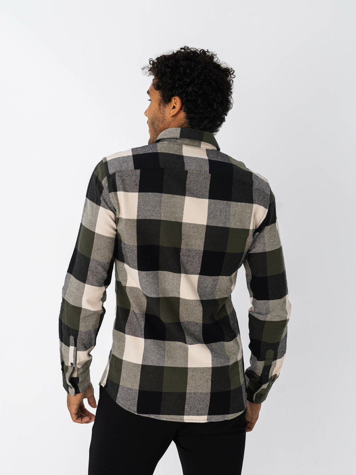 Only & Sons Gudmund Check Shirt Forest Night