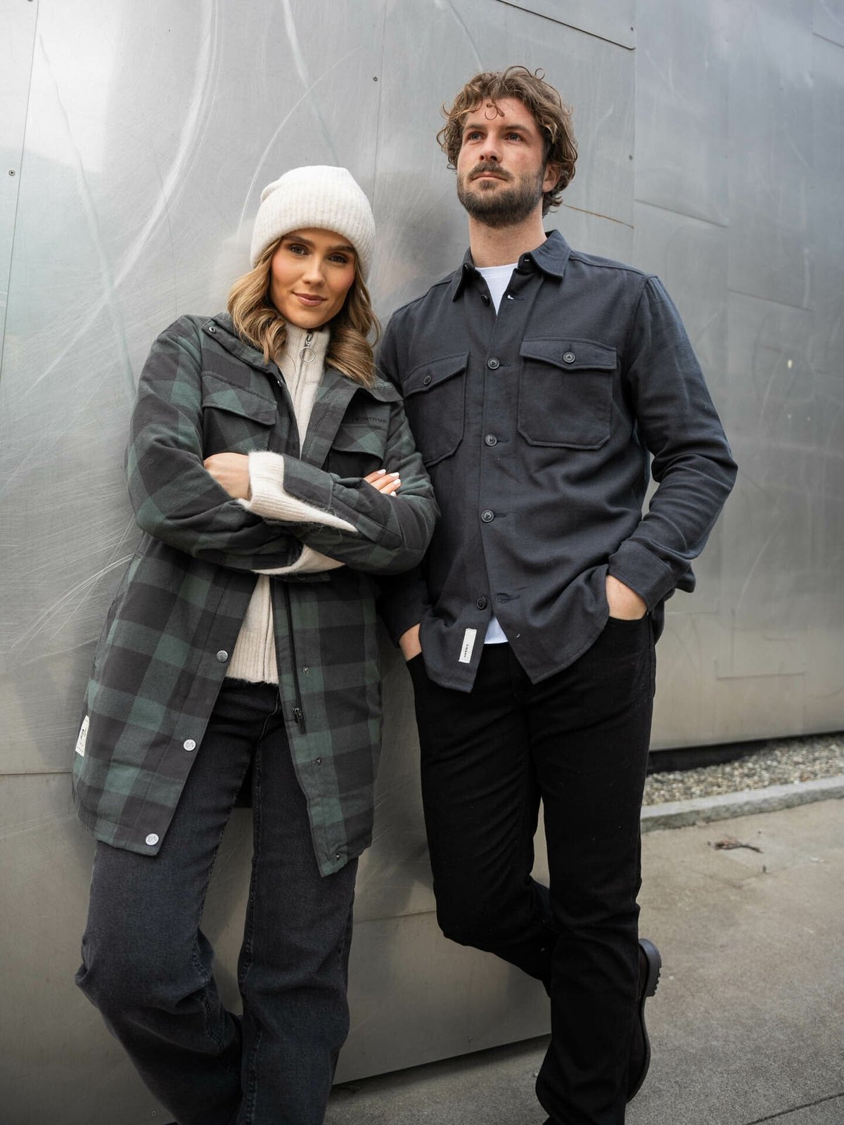 Only & Sons Milo Long Sleeve Solid Overshirt Dark Navy