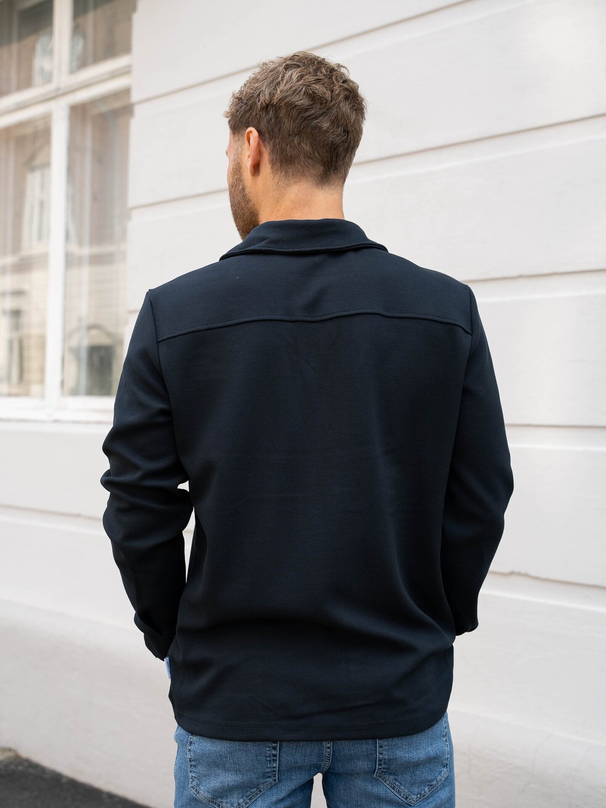 Only & Sons Newkodyl Overshirt Sweat Dark Navy