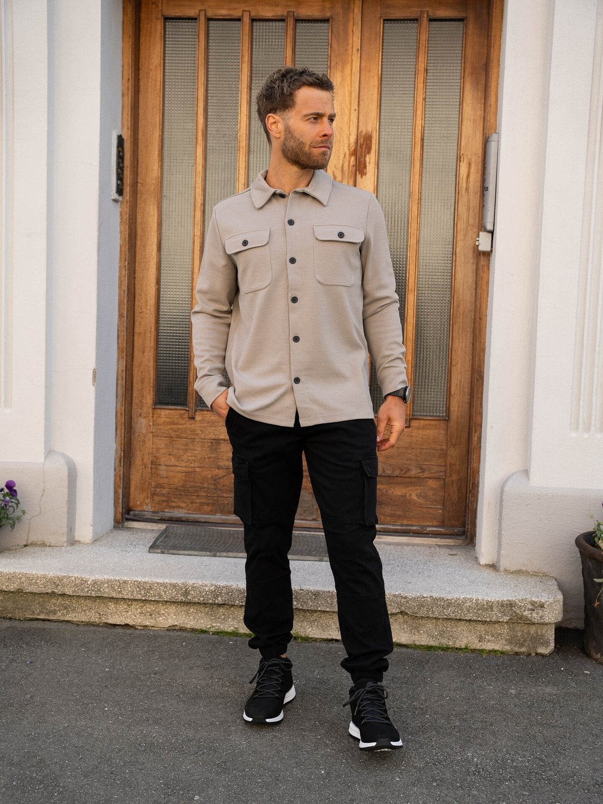 Only & Sons Newkodyl Overshirt Sweat Vintage Khaki