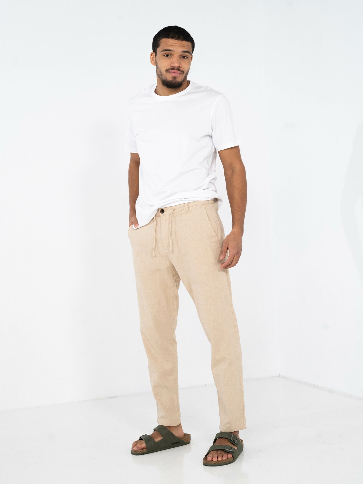 Only & Sons Fred Life Short Sleeve Tee Bright White