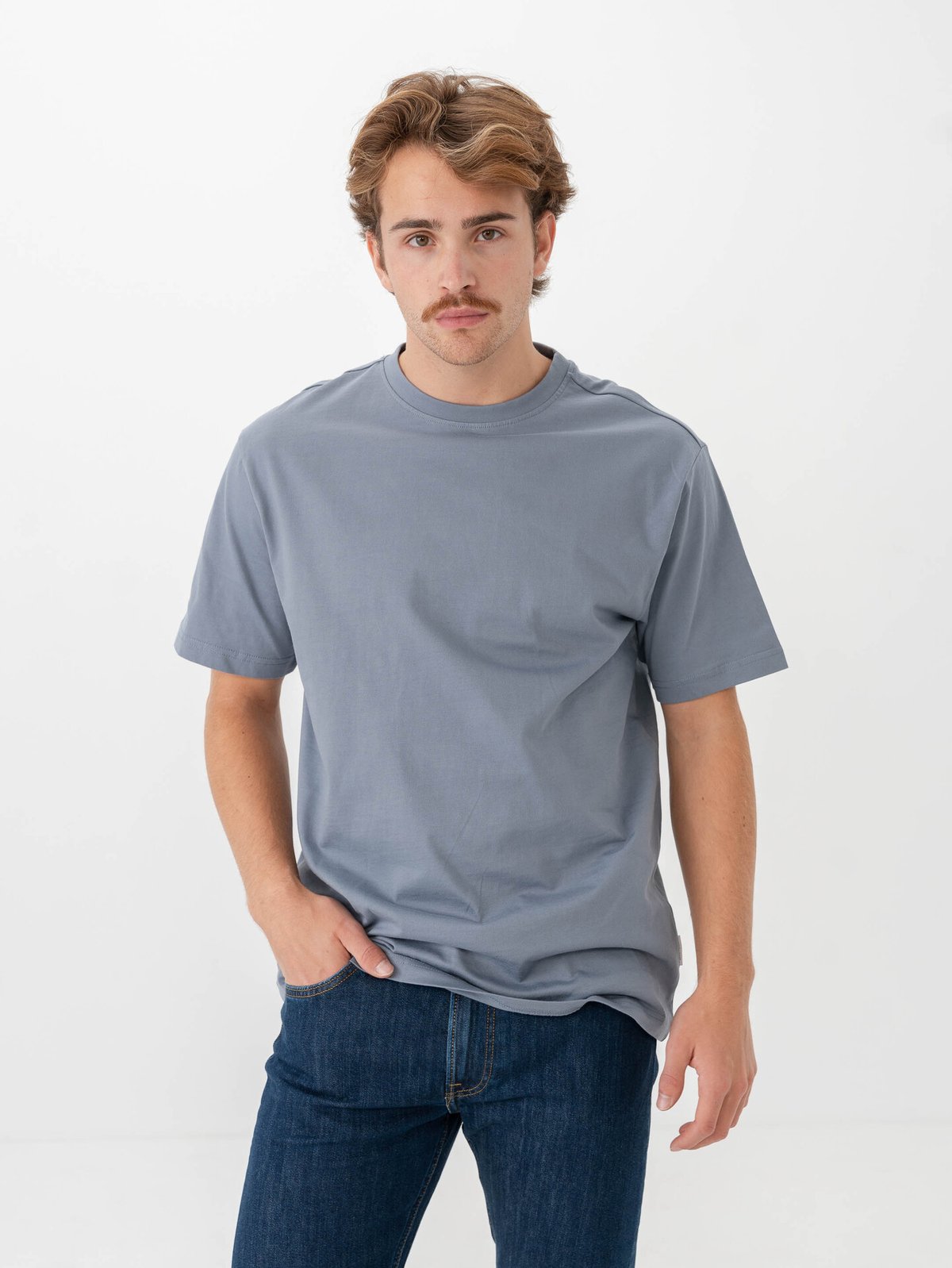 Only & Sons Fred Life Short Sleeve Tee Flint Stone