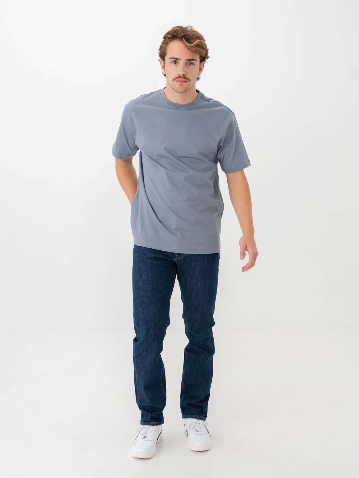 Only & Sons Fred Life Short Sleeve Tee Flint Stone