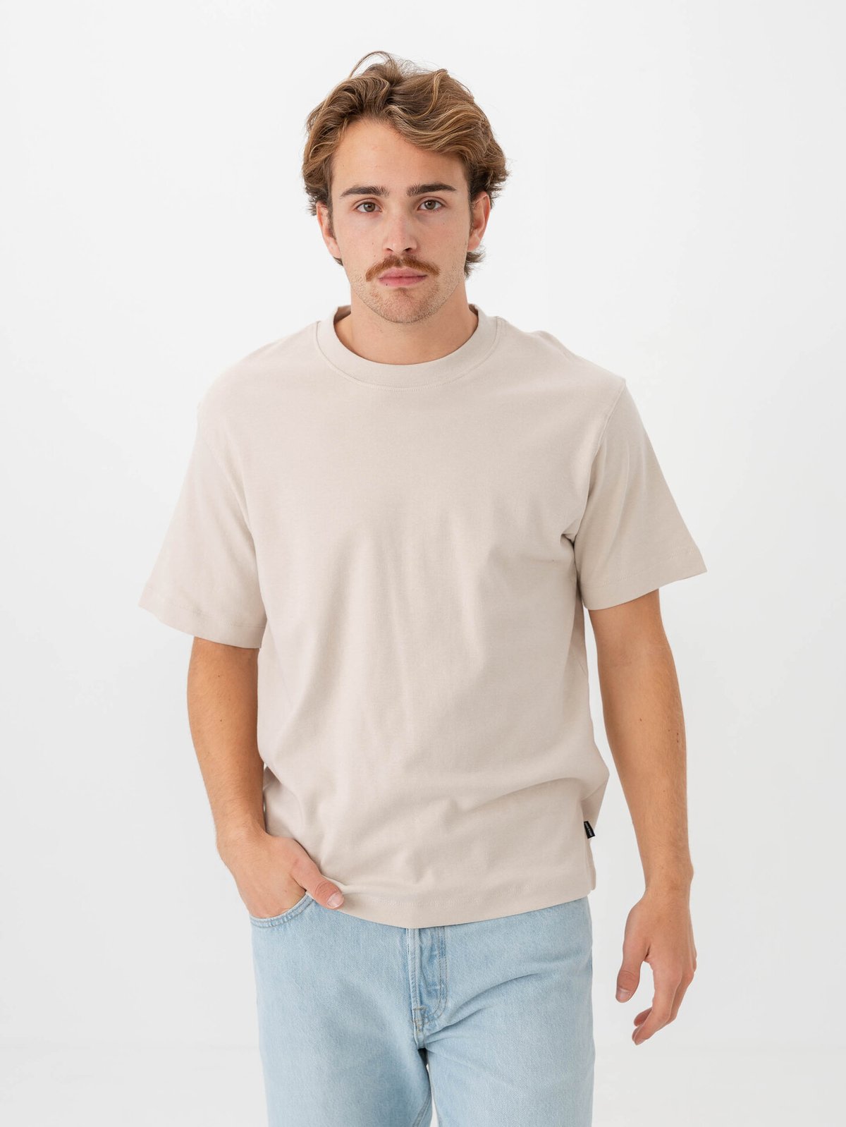 Only & Sons Fred Life Short Sleeve Tee Silver Lining