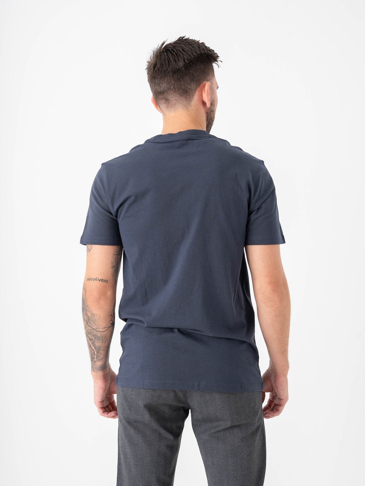 Only & Sons Max Life Short Sleeve Stitch Tee Blue nights
