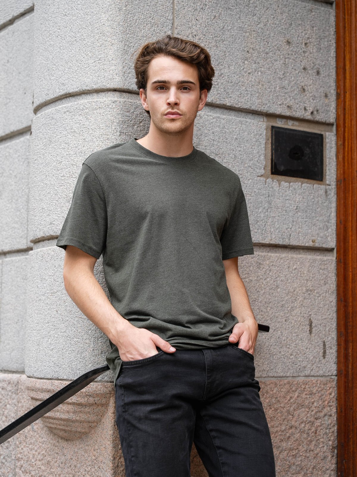 Only & Sons Max Life Short Sleeve Stitch Tee Grønn