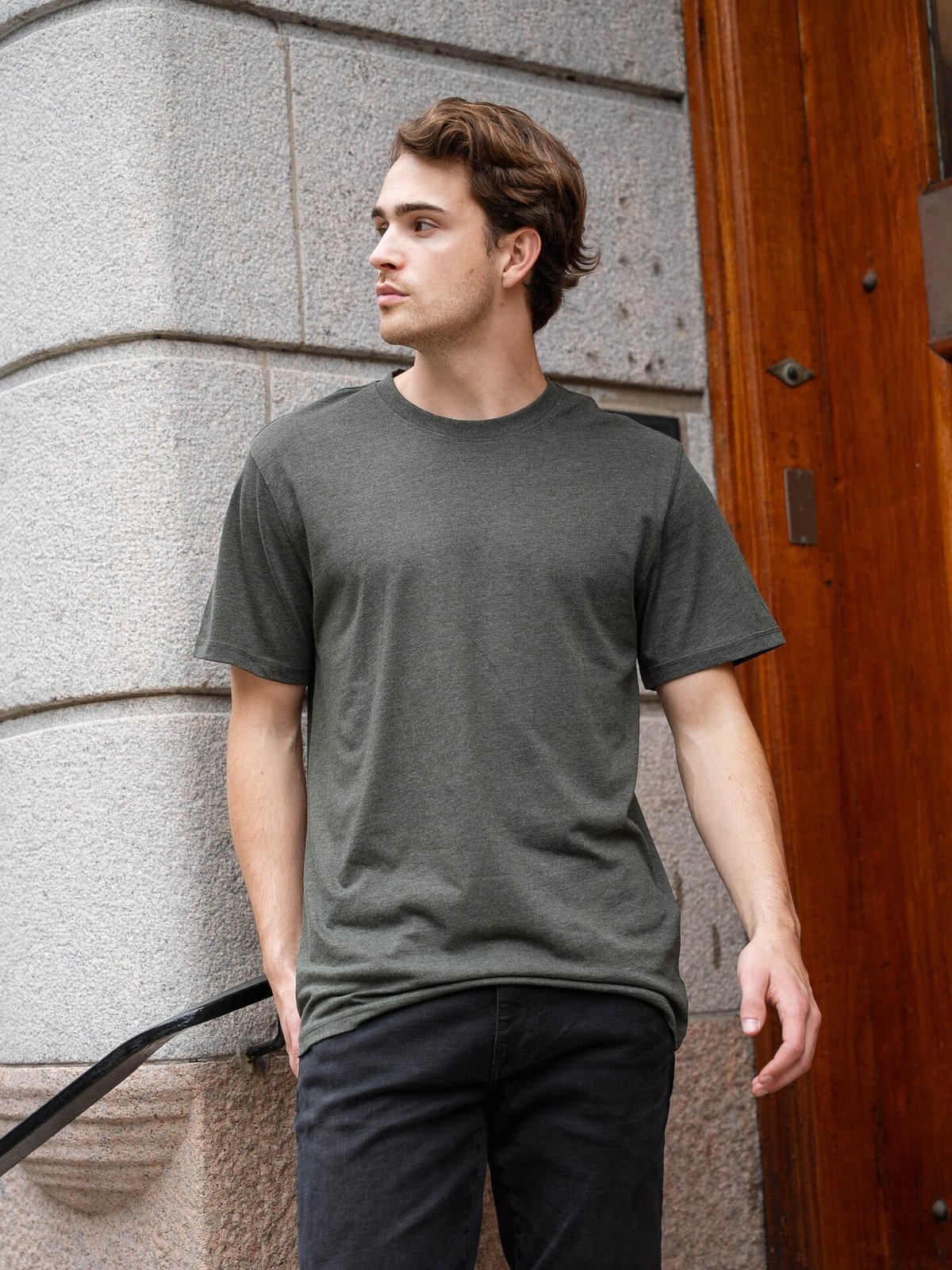 Only & Sons Max Life Short Sleeve Stitch Tee Grønn