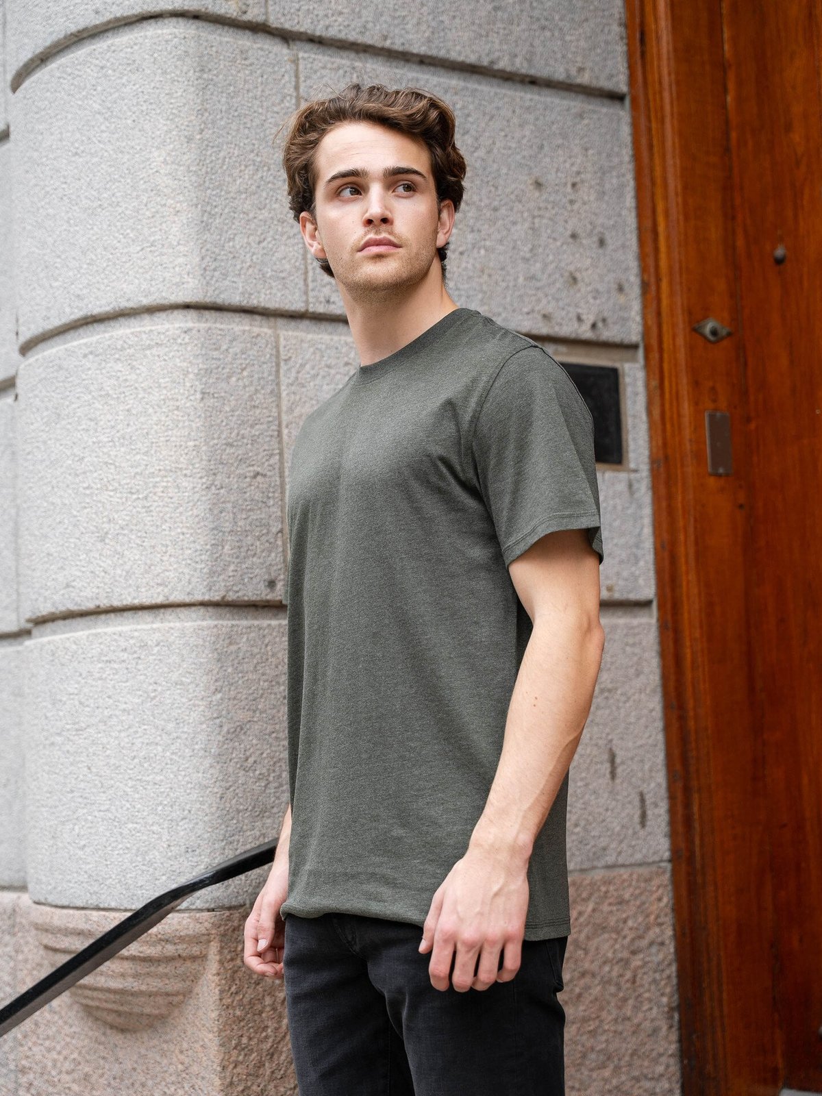 Only & Sons Max Life Short Sleeve Stitch Tee Grønn