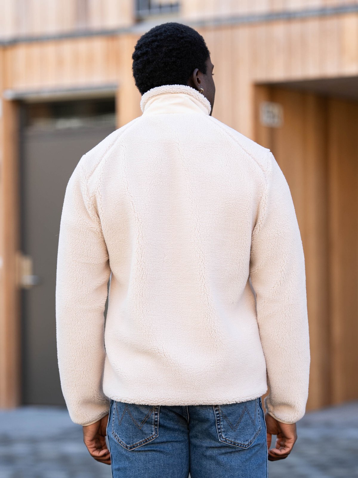 Only & Sons Dallas Sherpa Jacket Silver Lining