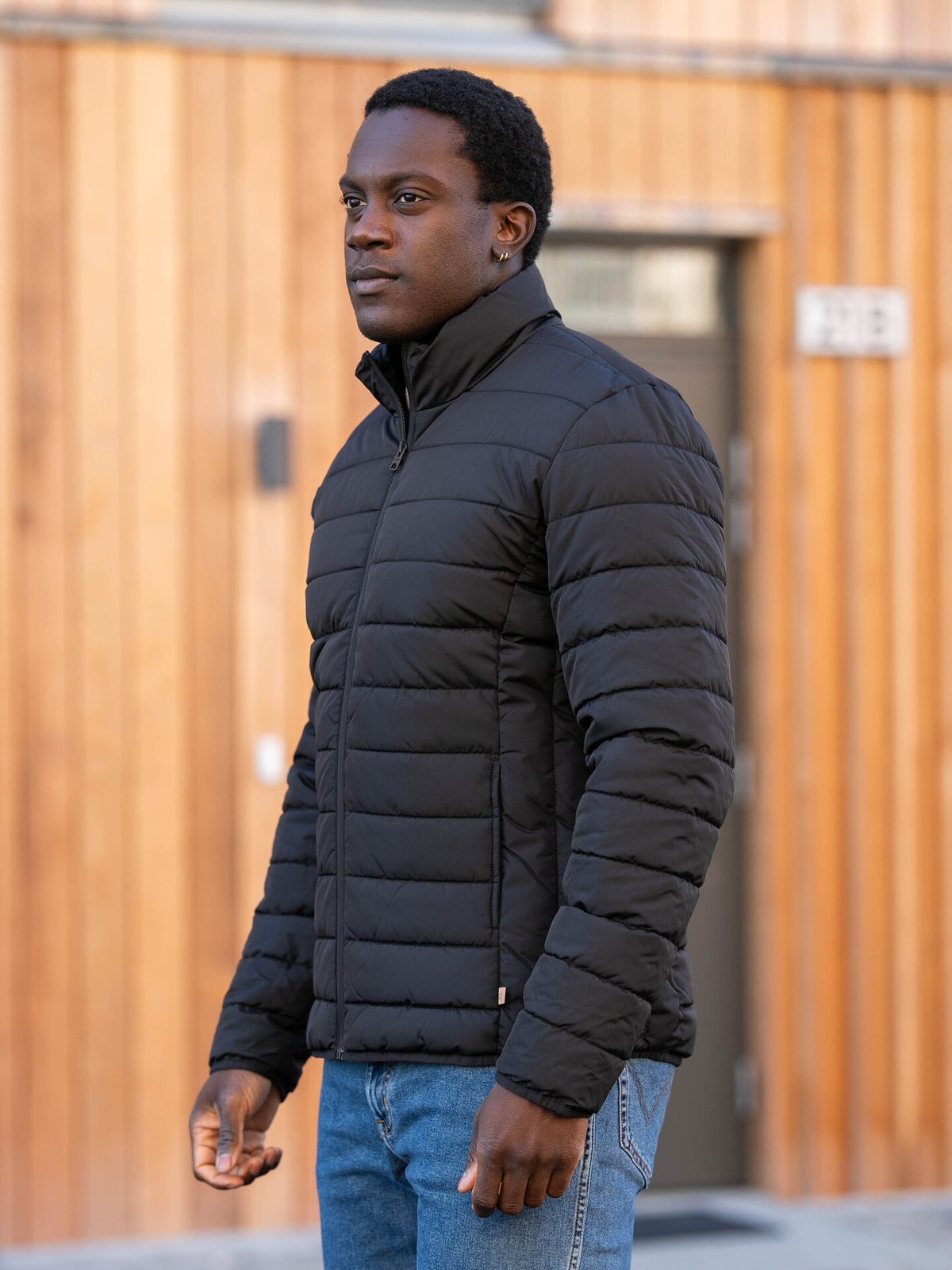 Only & Sons Brody Quilt Jacket Black