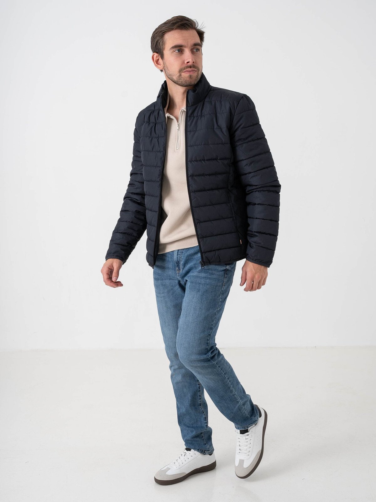 Only & Sons Brody Quilt Jacket Dark Navy