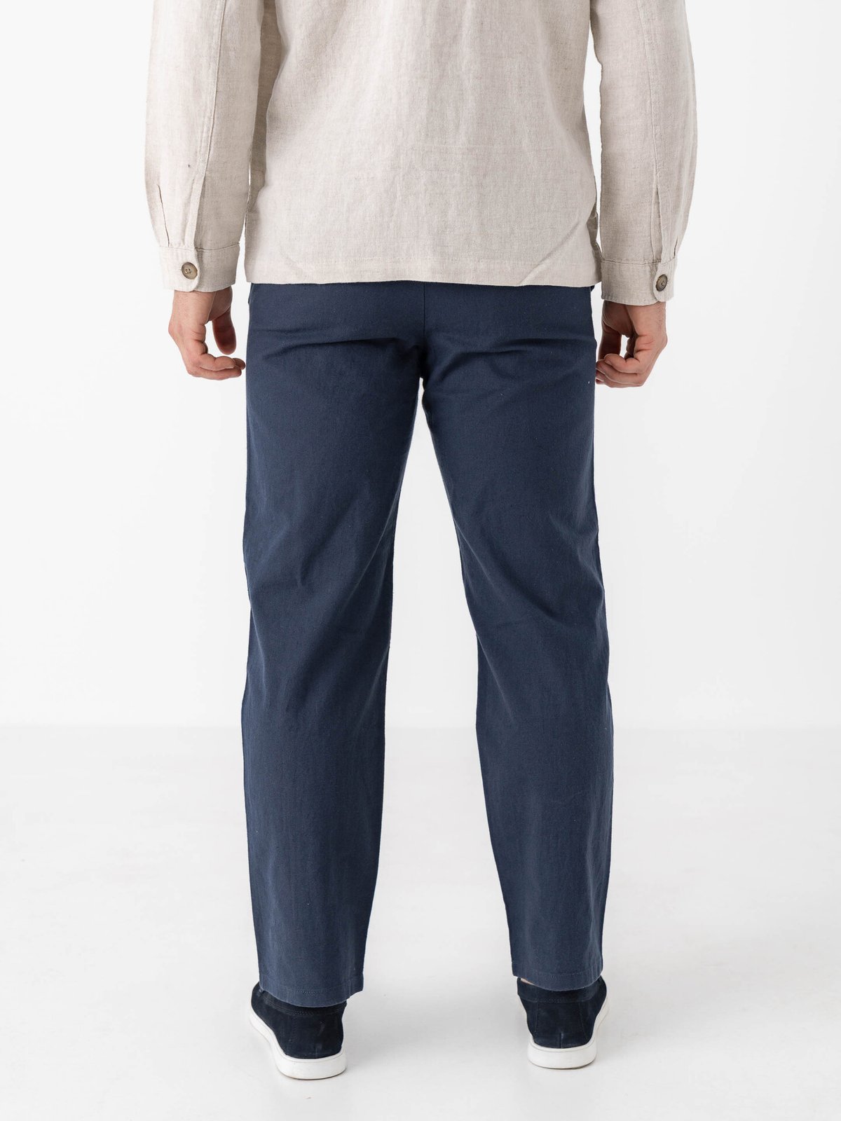 Only & Sons Linus Crop Tap Pant Navy Blazer