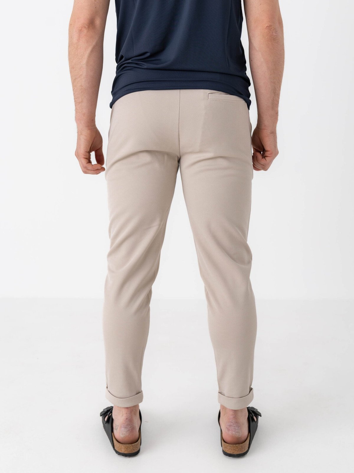 Only & Sons Linus Crop Tap Pant Silver Lining