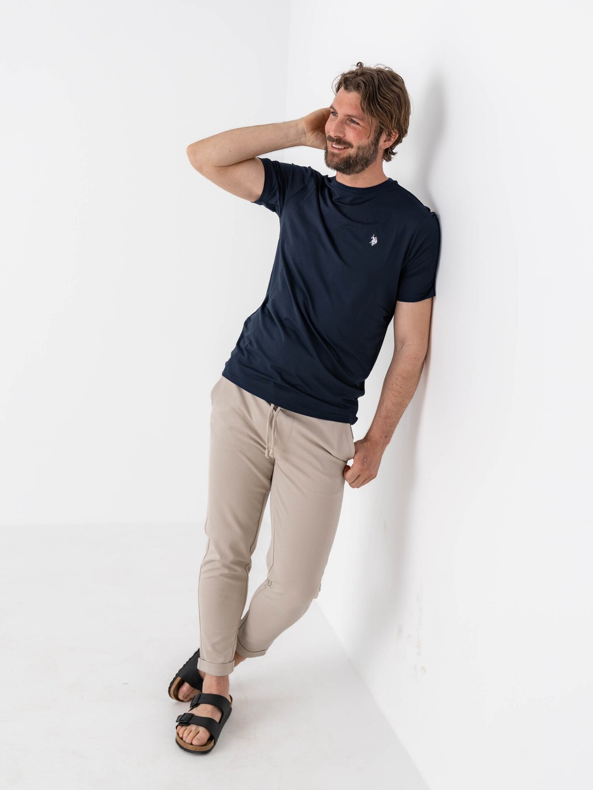 Only & Sons Linus Crop Tap Pant Silver Lining