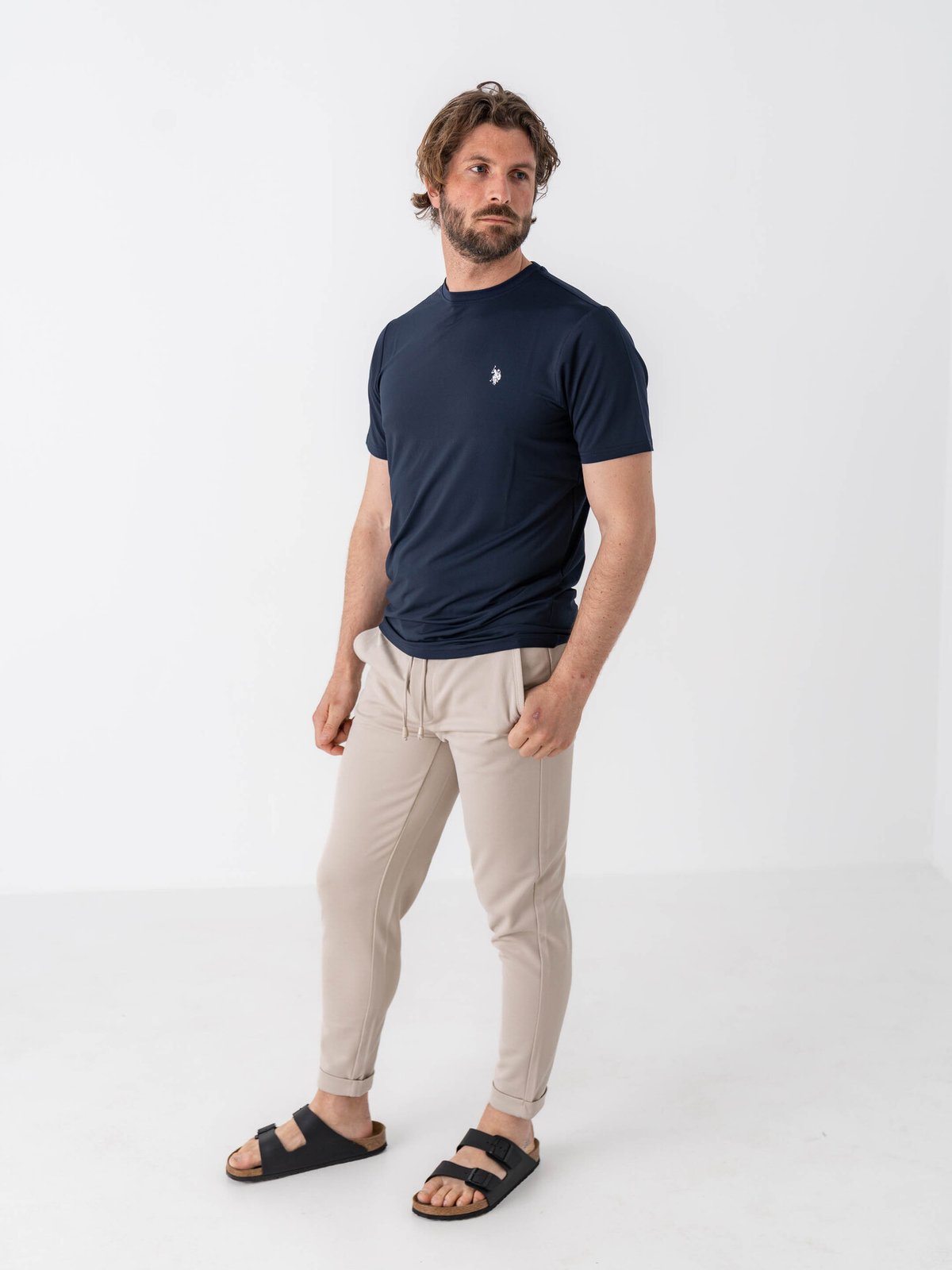 Only & Sons Linus Crop Tap Pant Silver Lining