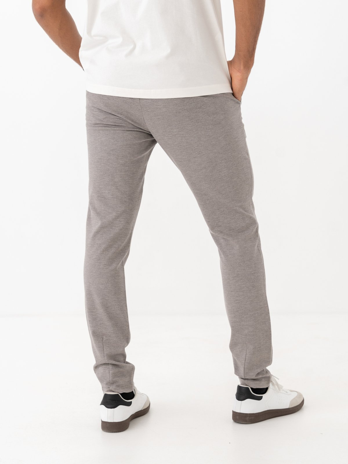 Only & Sons Mark Slim Ditsy Pant Chinchilla