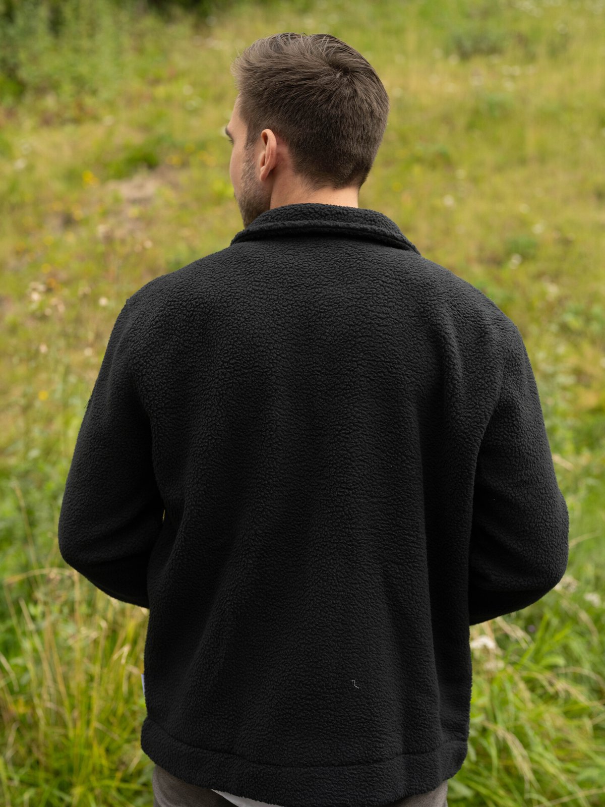 Only & Sons Emilio Teddy Overshirt Black