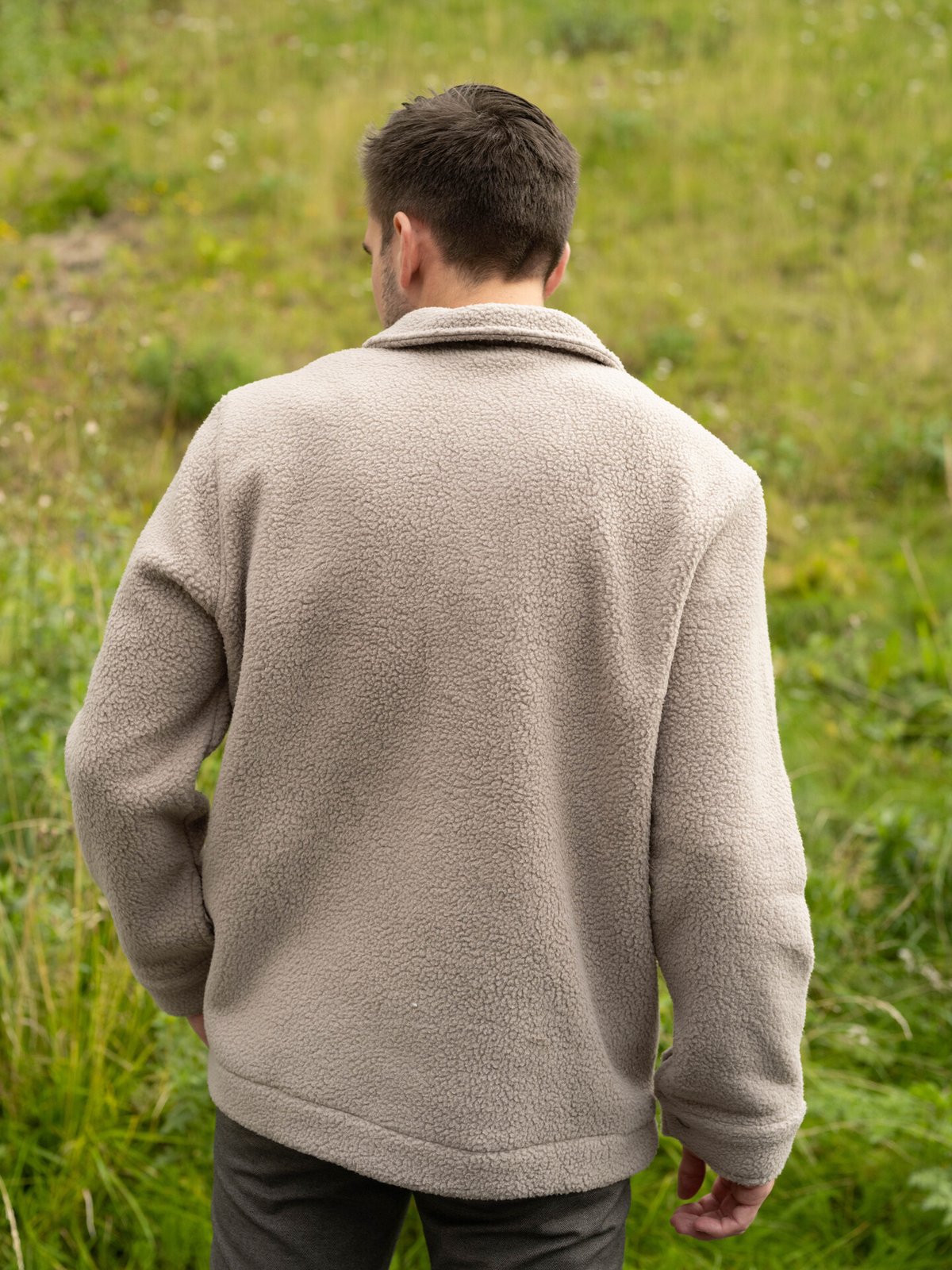Only & Sons Emilio Teddy Overshirt Driftwood