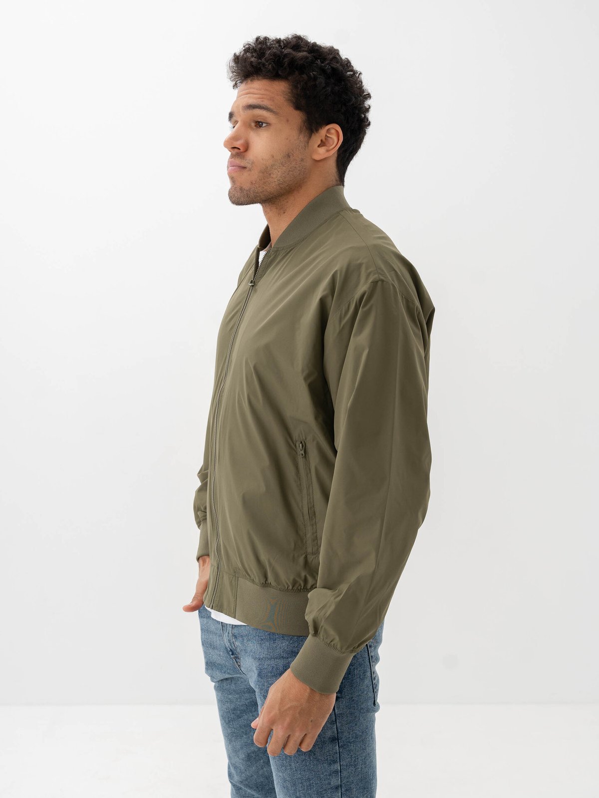 Only & Sons Gavin Bomber Jacket Olive Night