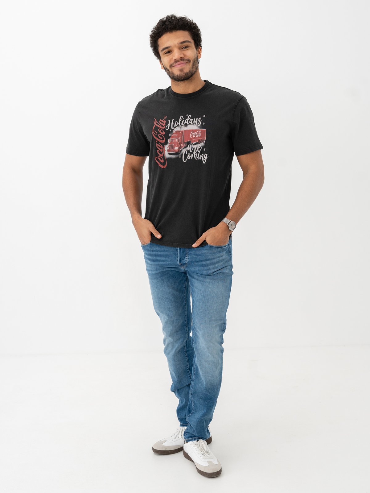 Only & Sons Cola Regular Short Sleeve Tee Black