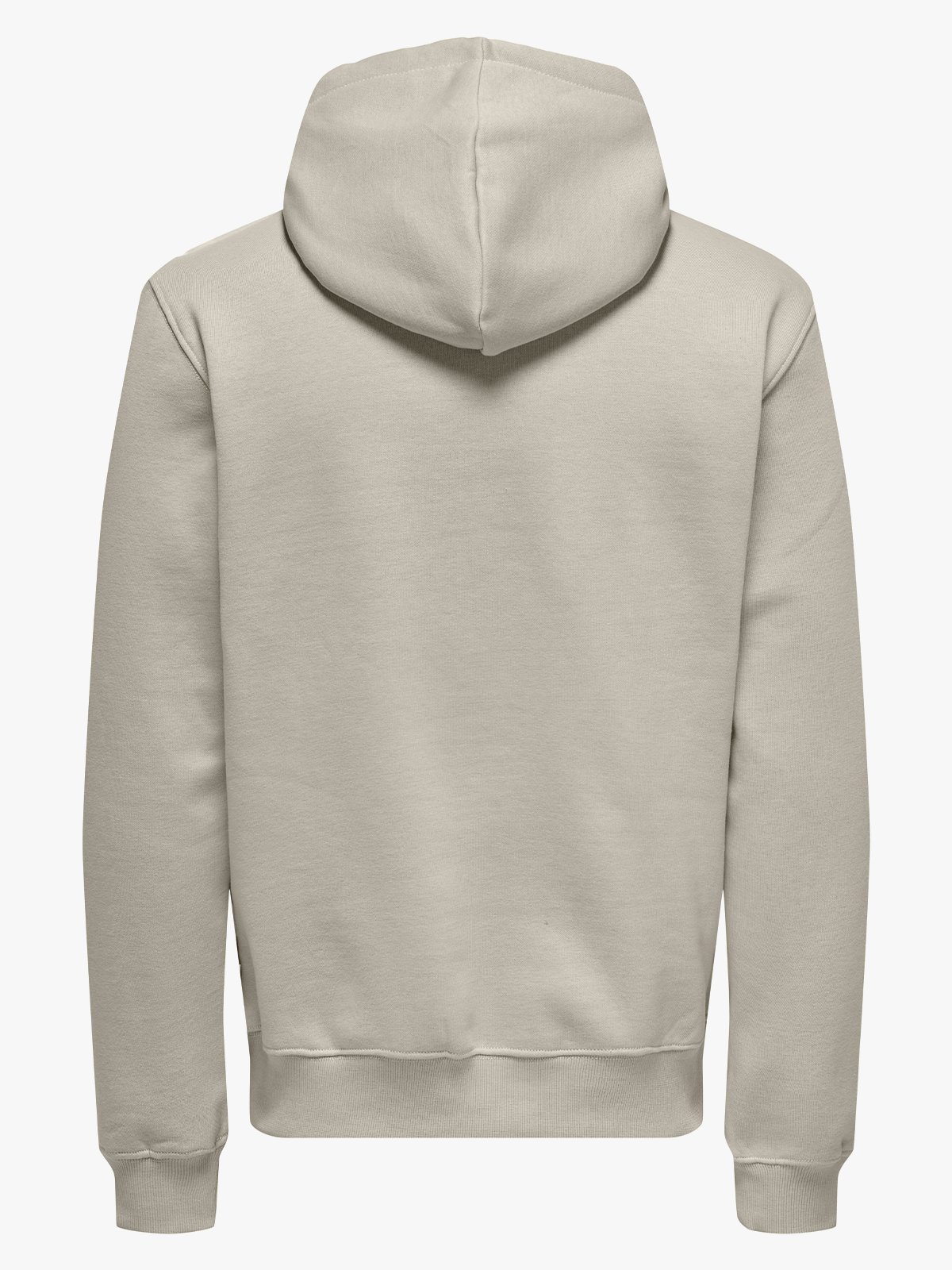 Only & Sons Curated Reg Hoodie Sweat Silver Lining
