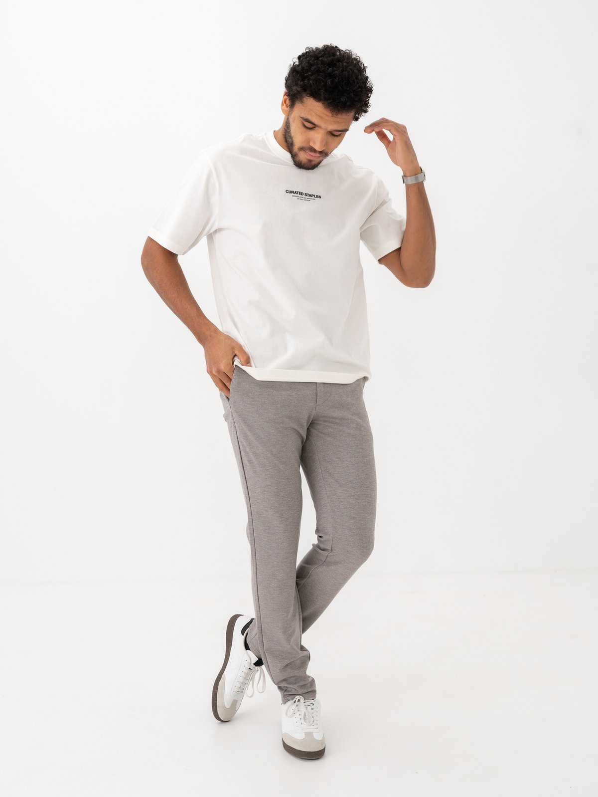 Only & Sons Curated RLX Print Short Sleeve Tee Hvit