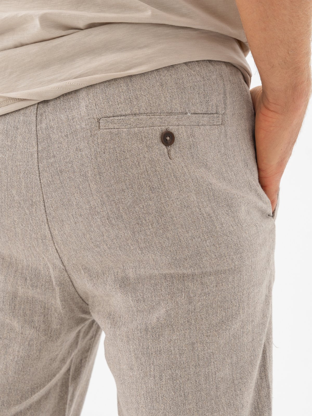 Only & Sons Sinus Loose Linen Pant Raw Ecru