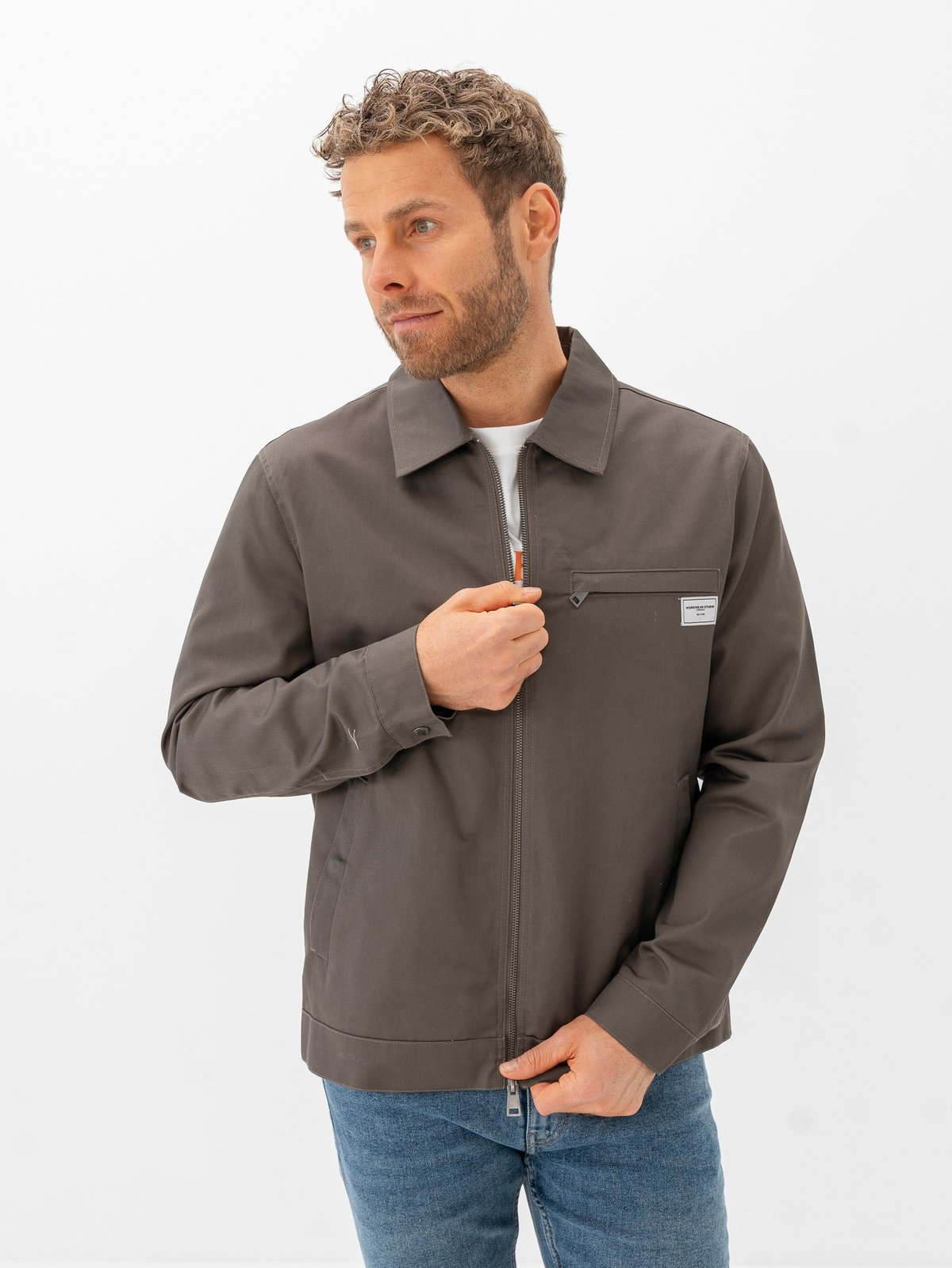 Only & Sons Ralph TC Jacket Major Brown