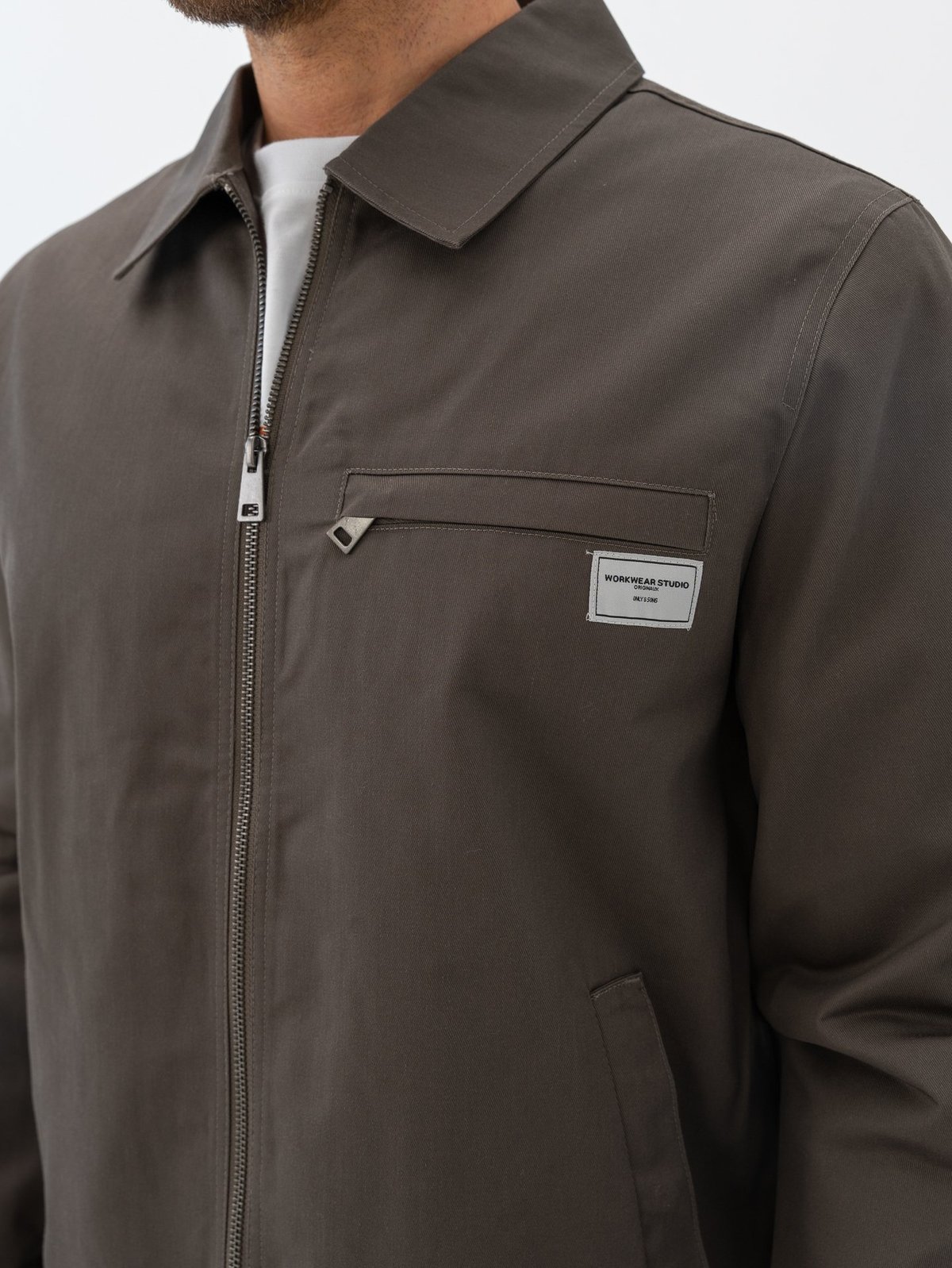 Only & Sons Ralph TC Jacket Major Brown