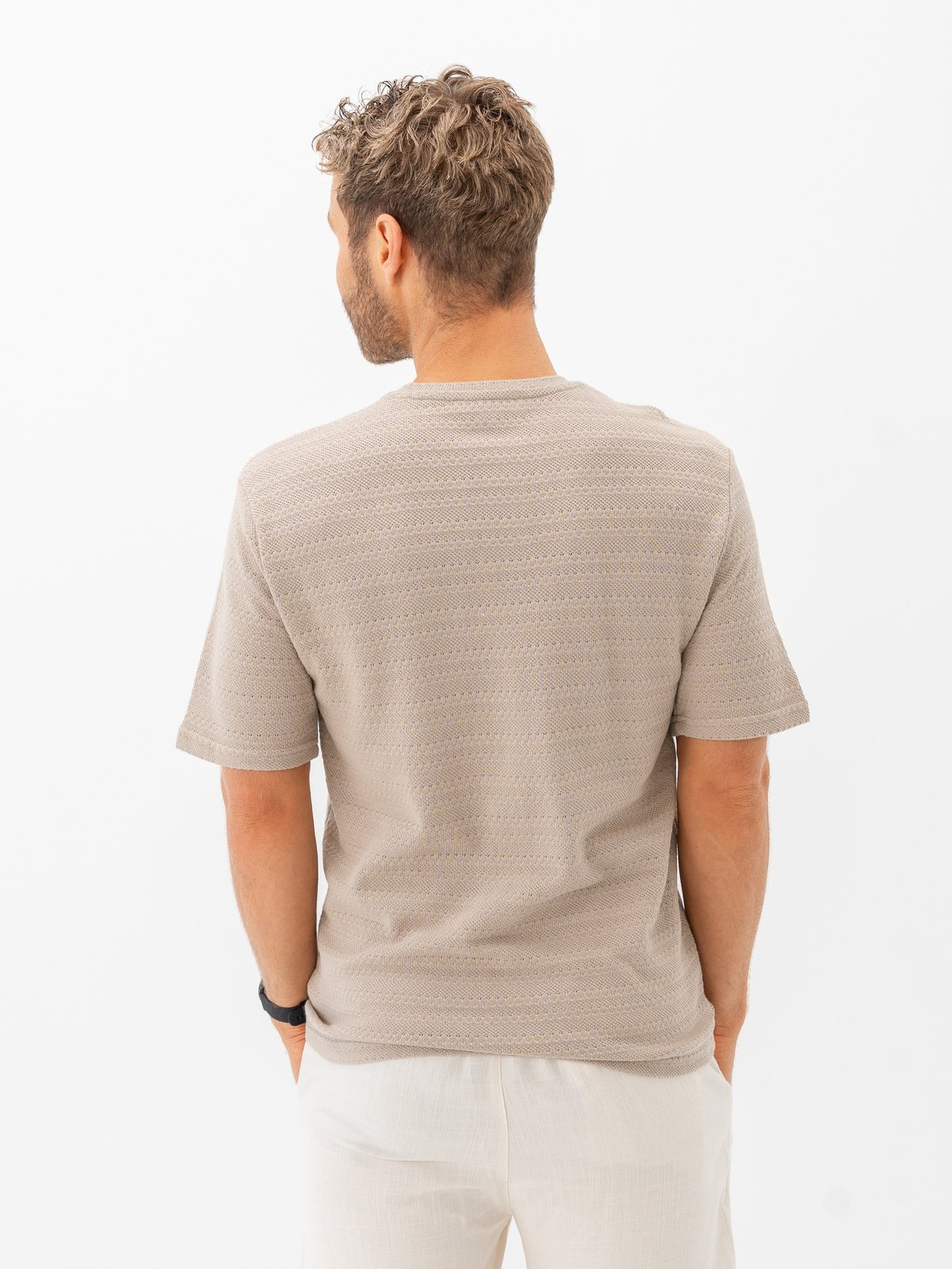 Only & Sons Givo Reg Short Sleeve Crew Knit String