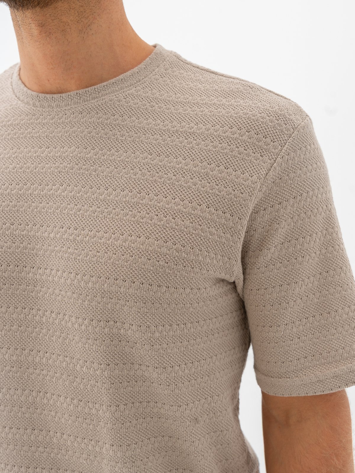 Only & Sons Givo Reg Short Sleeve Crew Knit String