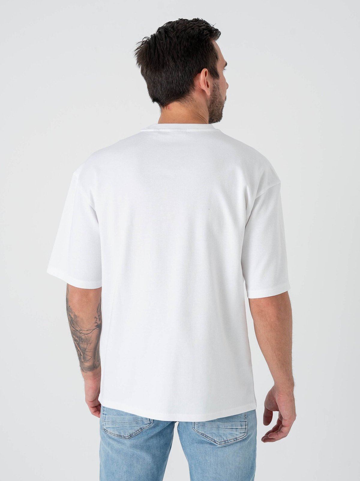 Only & Sons Caspian Airflex Boxy Short Sleeve Tee White