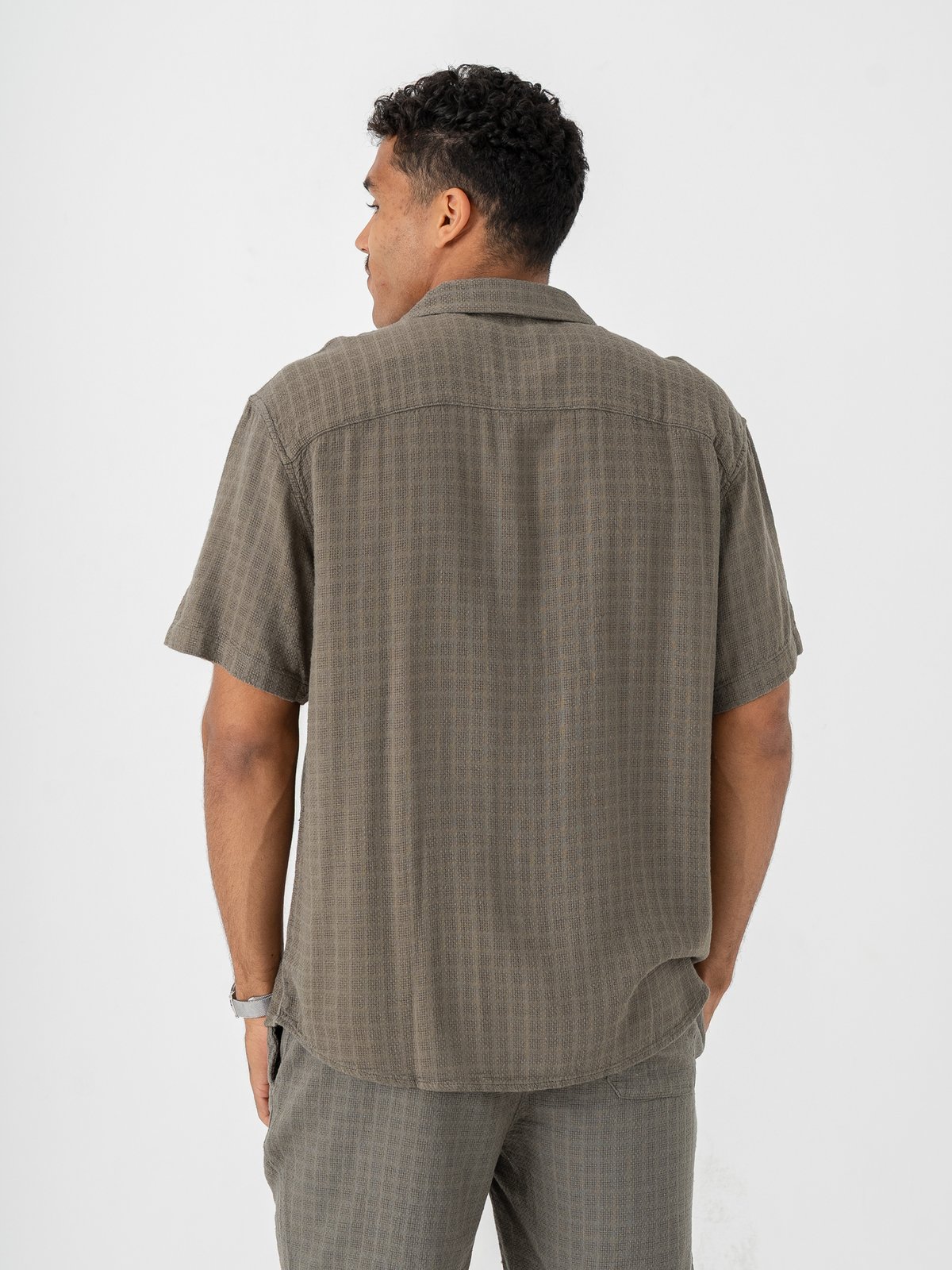 Only & Sons Latham RLXSS Resort Linen Structure Dusty Olive