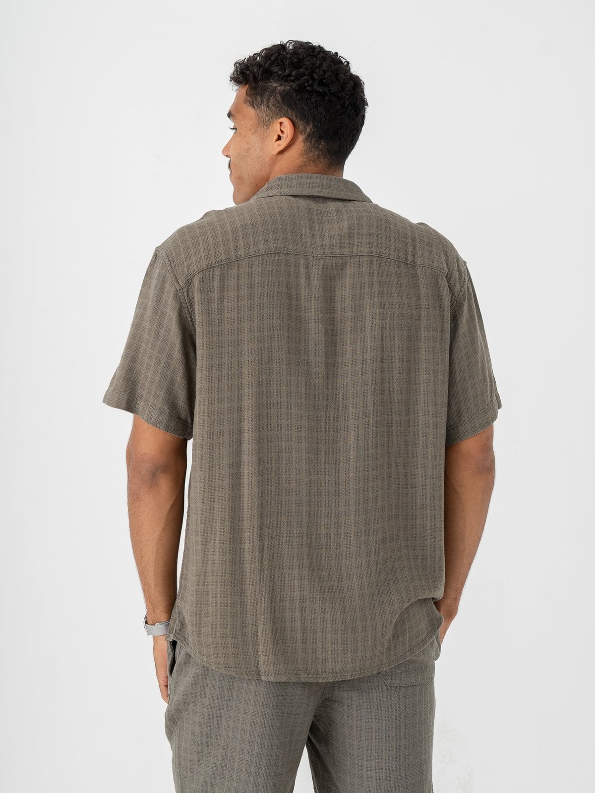 Only & Sons Latham RLXSS Resort Linen Structure Dusty Olive