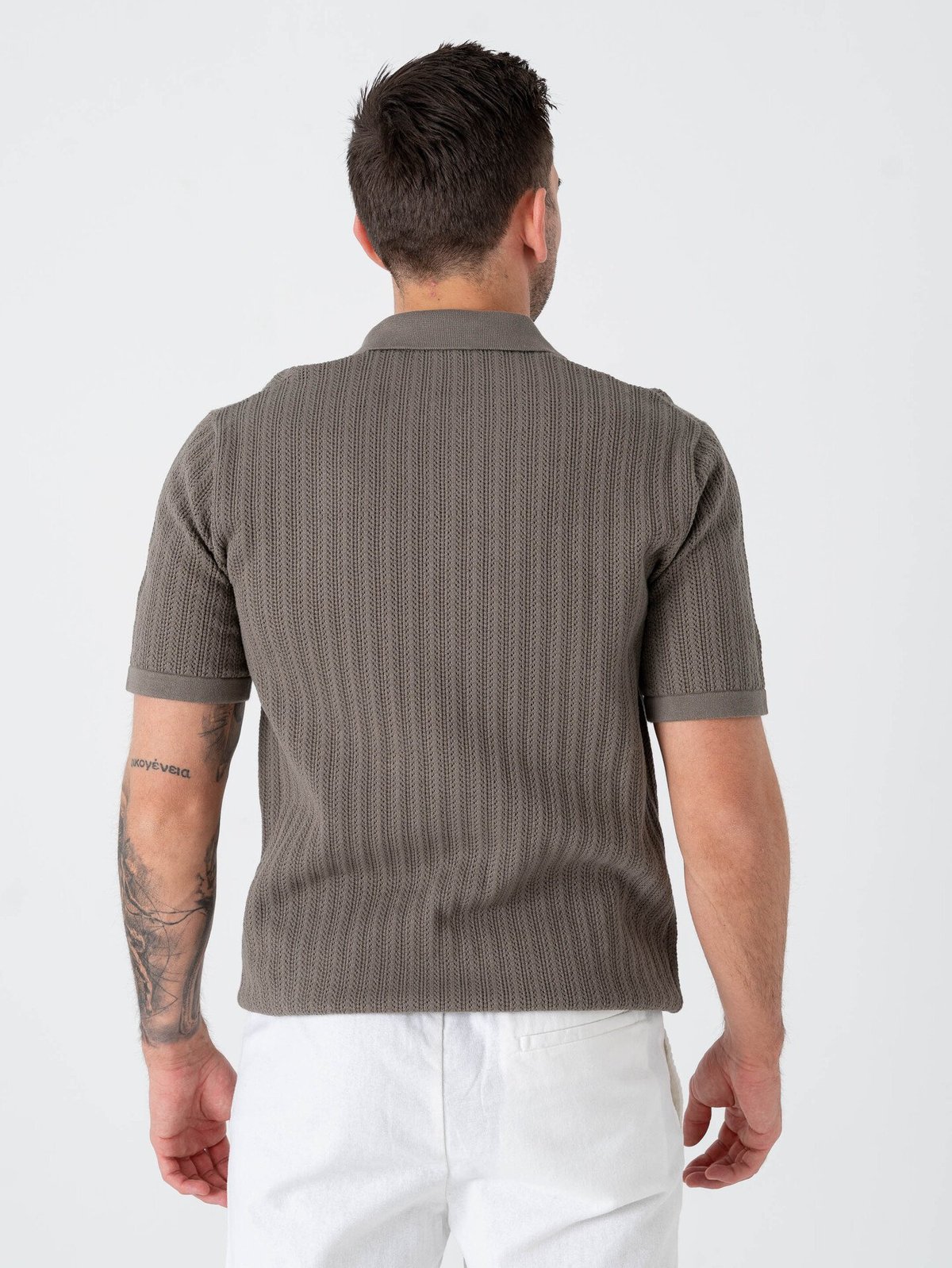 Only & Sons Moon Reg Short Sleeve Polo Knit Bungee Cord