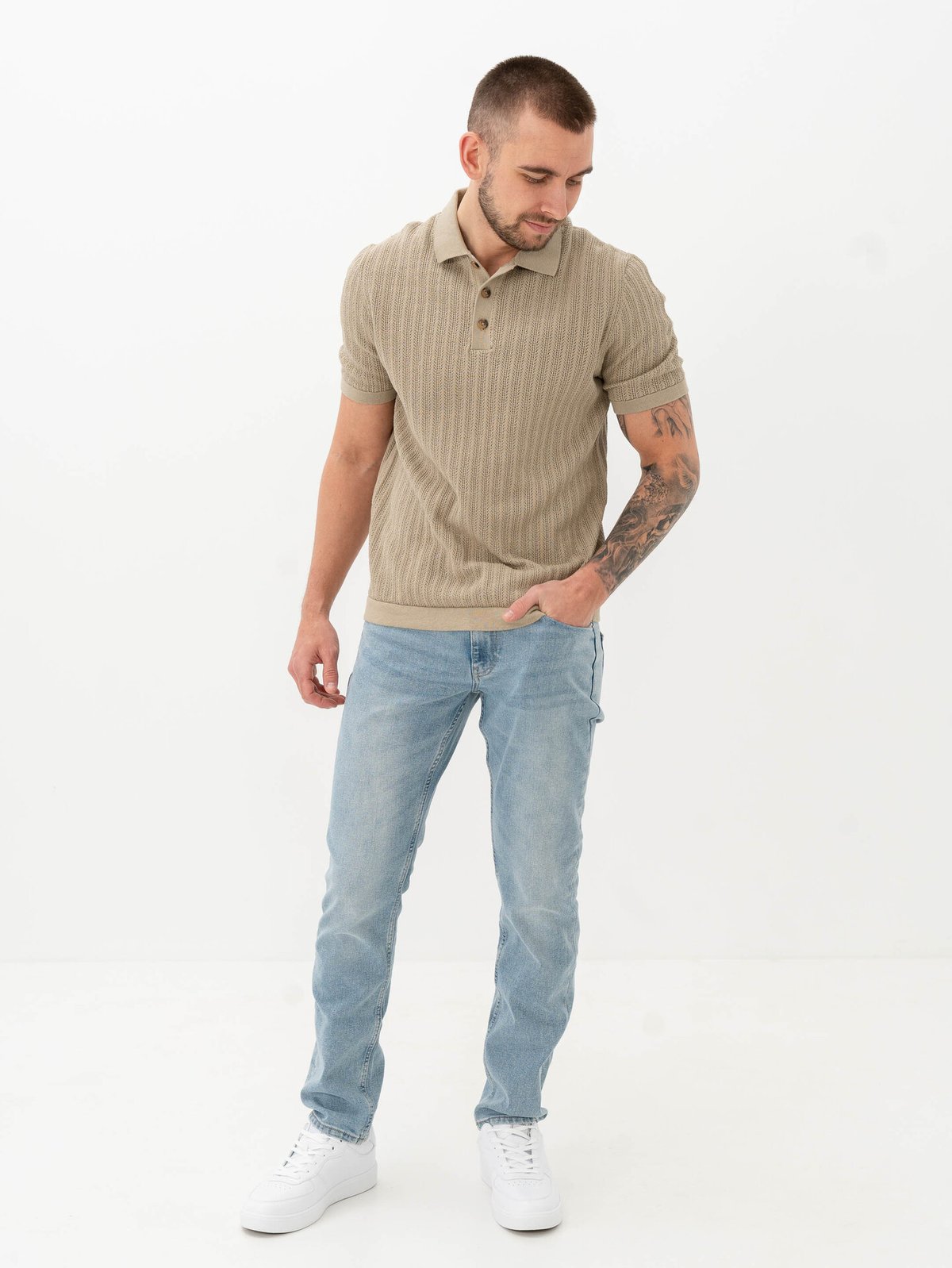 Only & Sons Loom Slim Denim Light Blue Denim