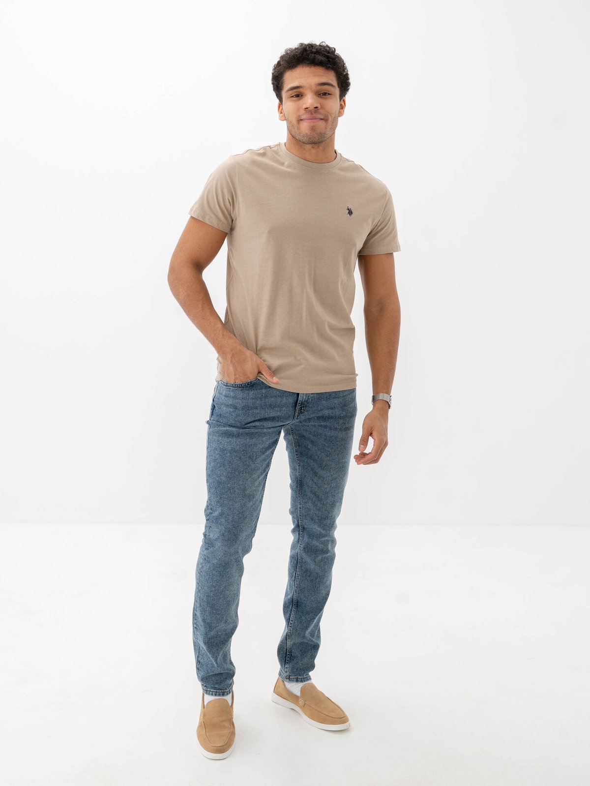 Only & Sons Loom Slim Denim Medium Blue Denim