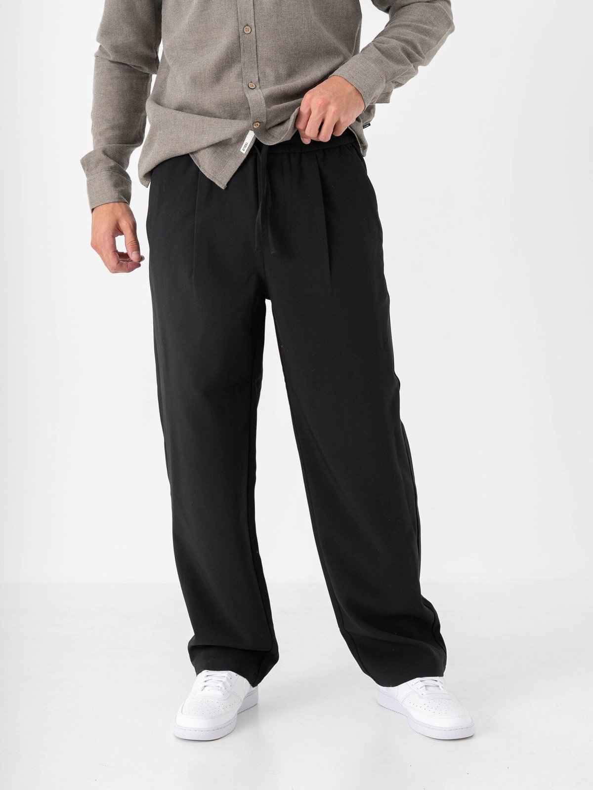 Only & Sons Will Loose String Pant Jet Black