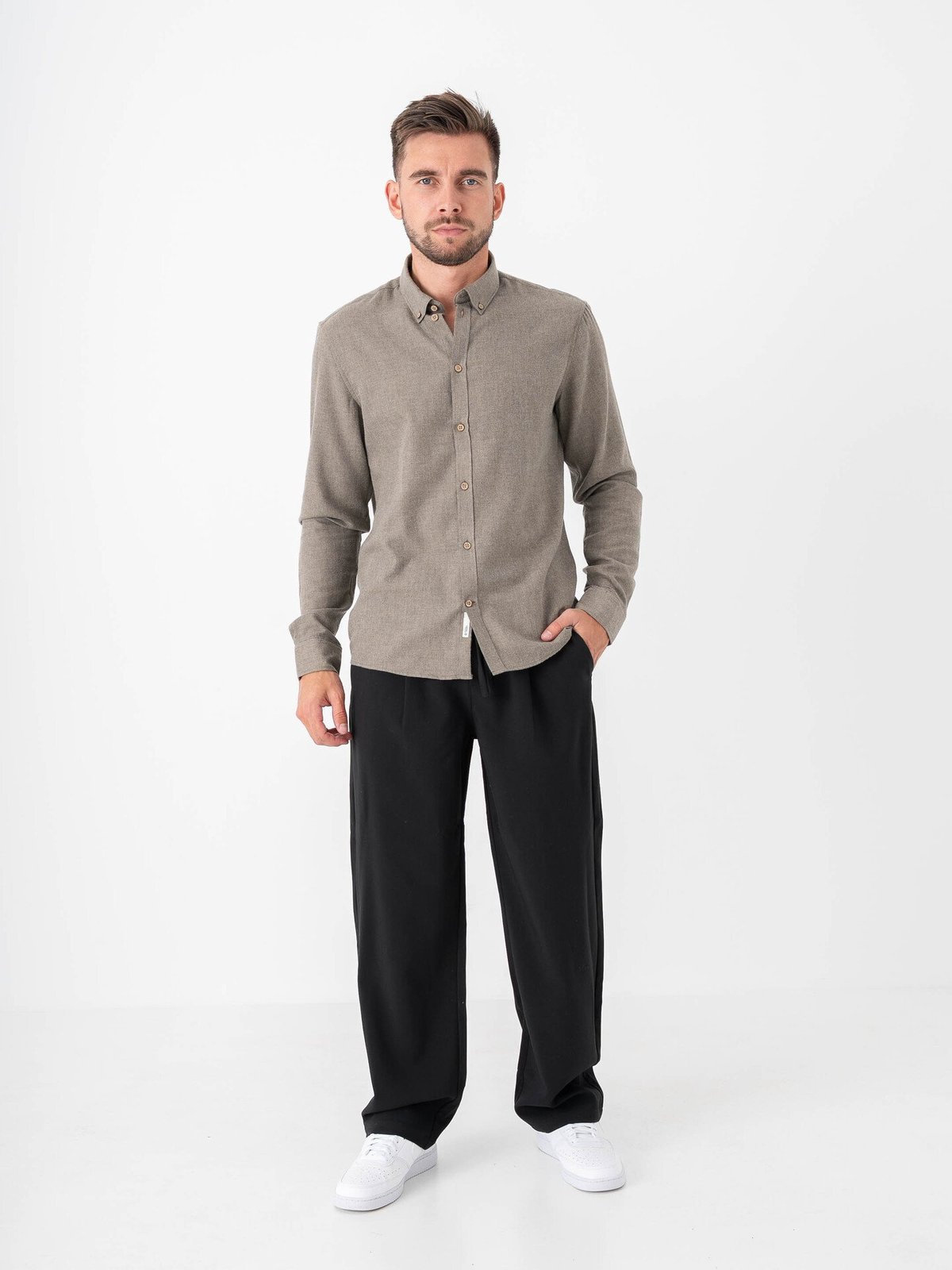 Only & Sons Will Loose String Pant Jet Black