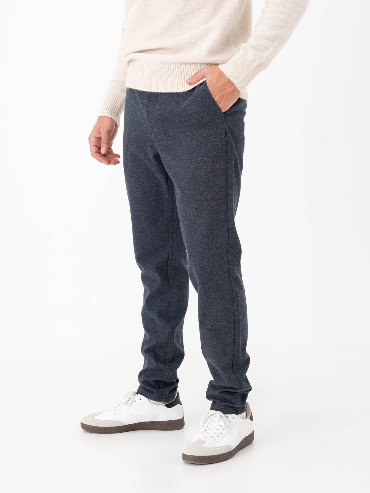 Only & Sons Mark Slim Brushed Pique Pant Blue Nights