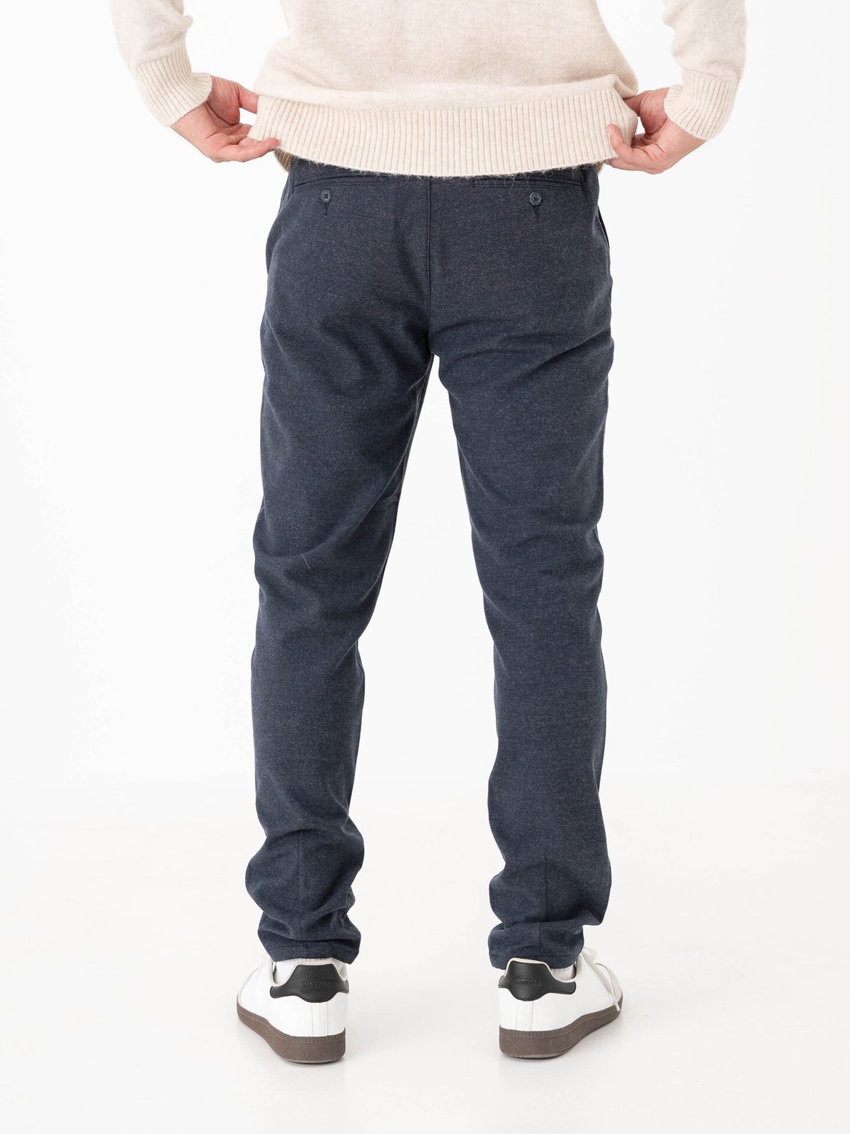Only & Sons Mark Slim Brushed Pique Pant Blue Nights