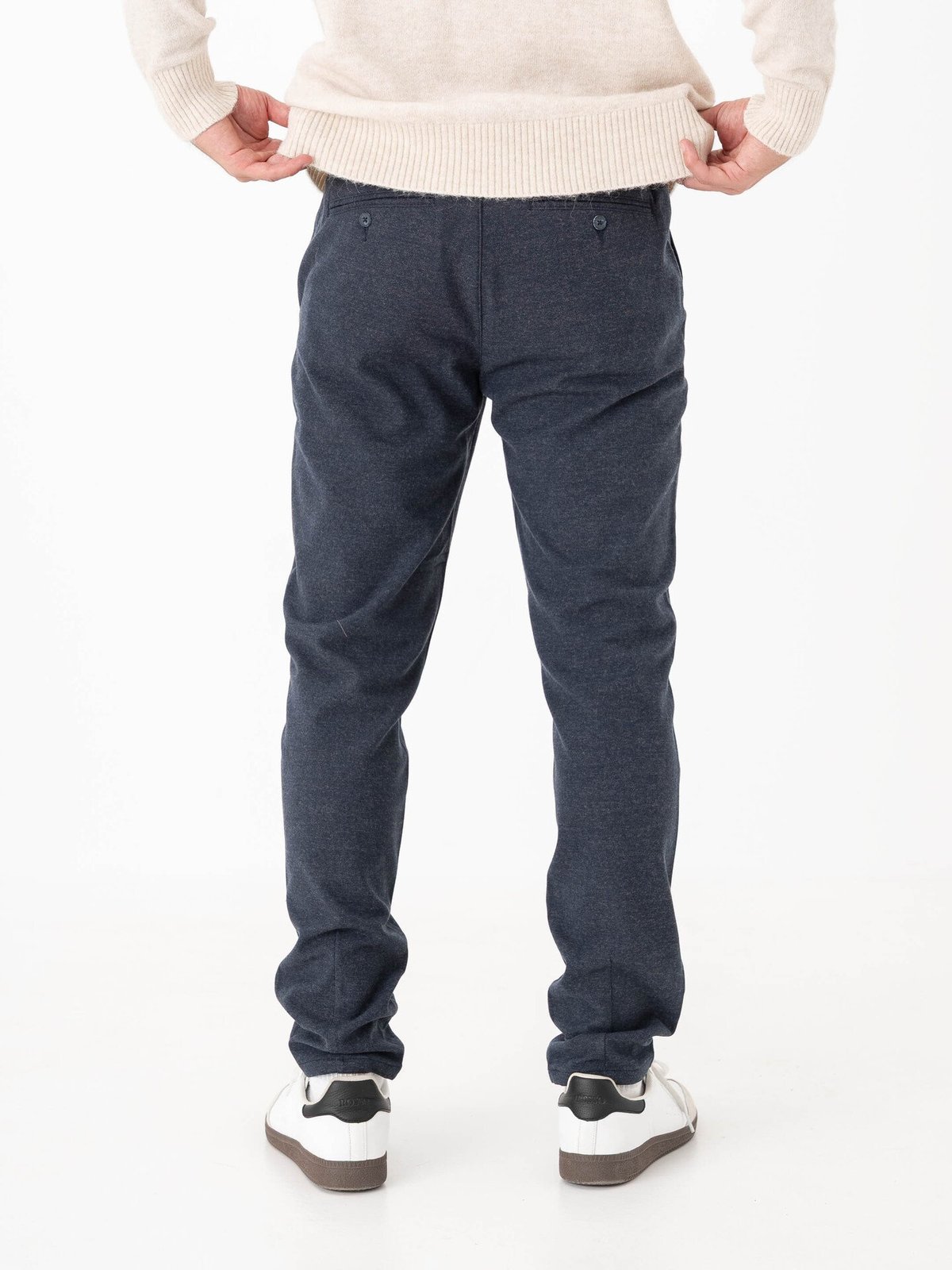 Only & Sons Mark Slim Brushed Pique Pant Blue Nights