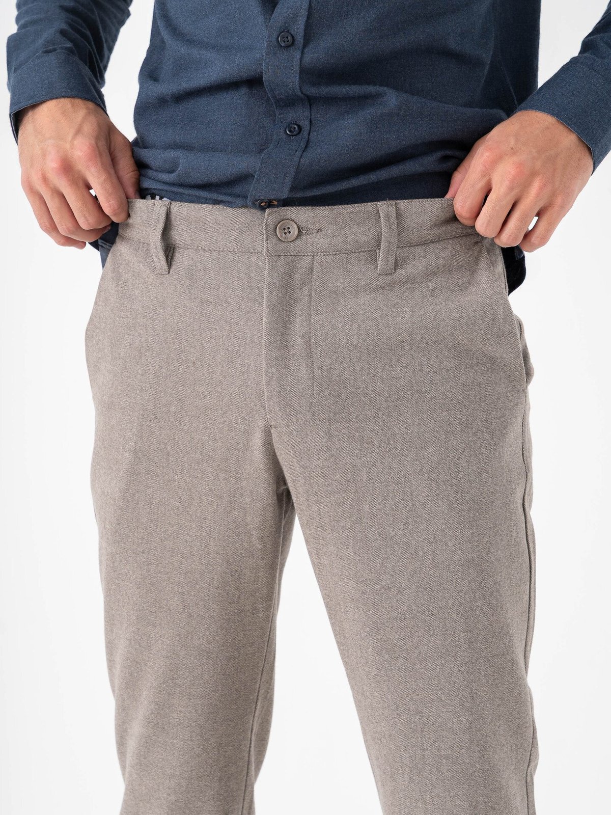 Only & Sons Mark Slim Brushed Pique Pant Falcon