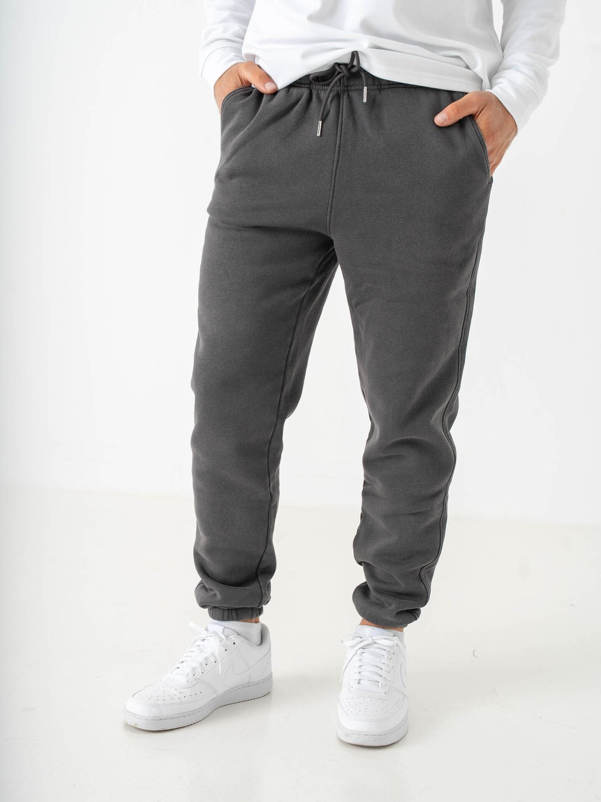 Only & Sons Larry Eflow Regular Washed Pant Grey Pinstripe