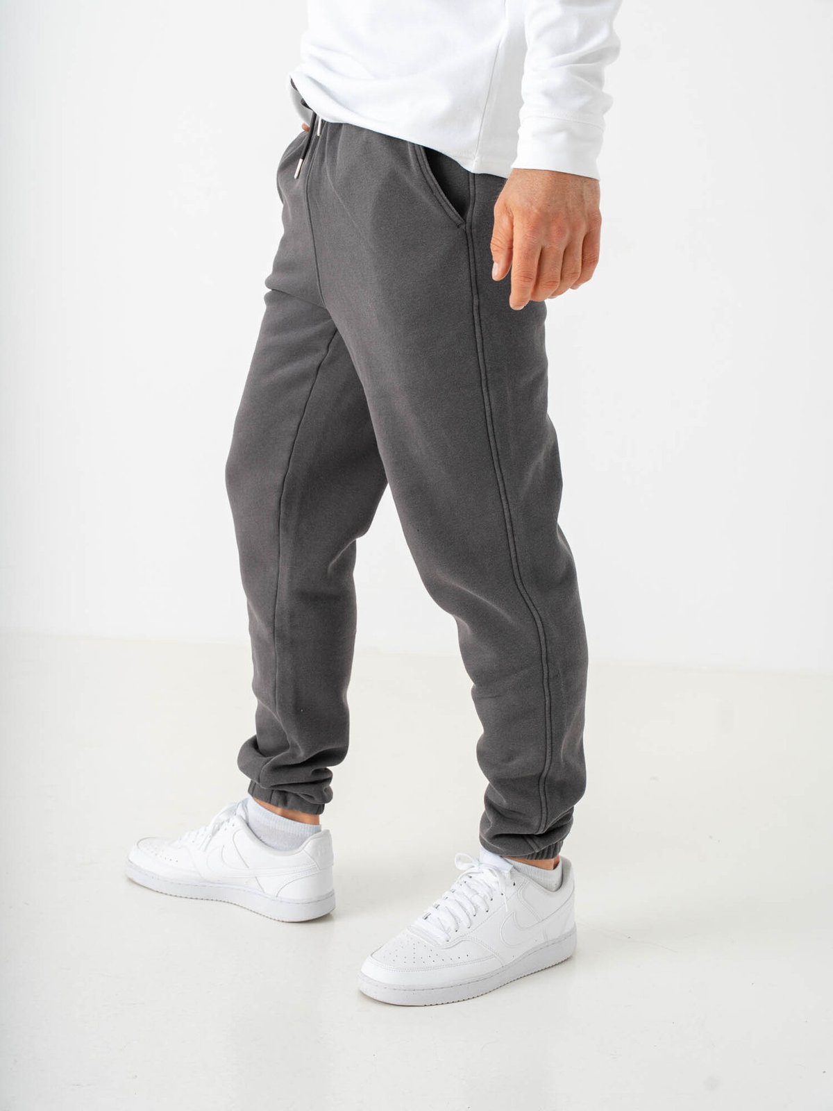 Only & Sons Larry Eflow Regular Washed Pant Grey Pinstripe