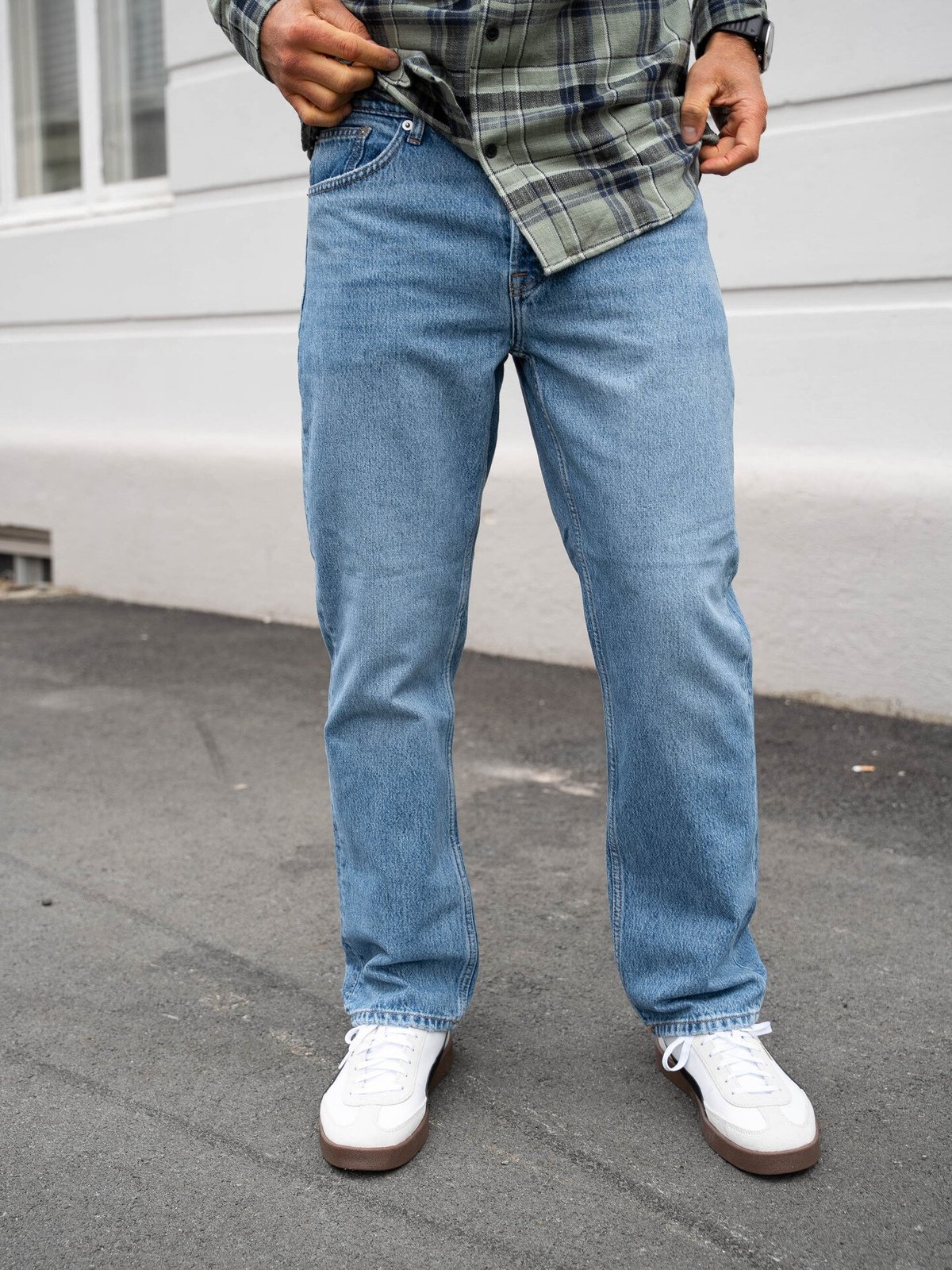 Only & Sons Edge Straight Denim Medium Blue Denim