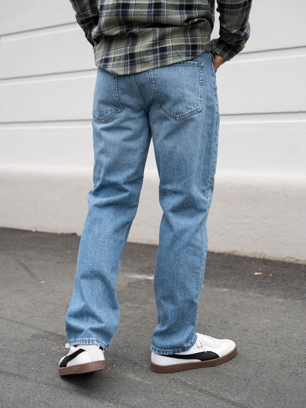 Only & Sons Edge Straight Denim Medium Blue Denim