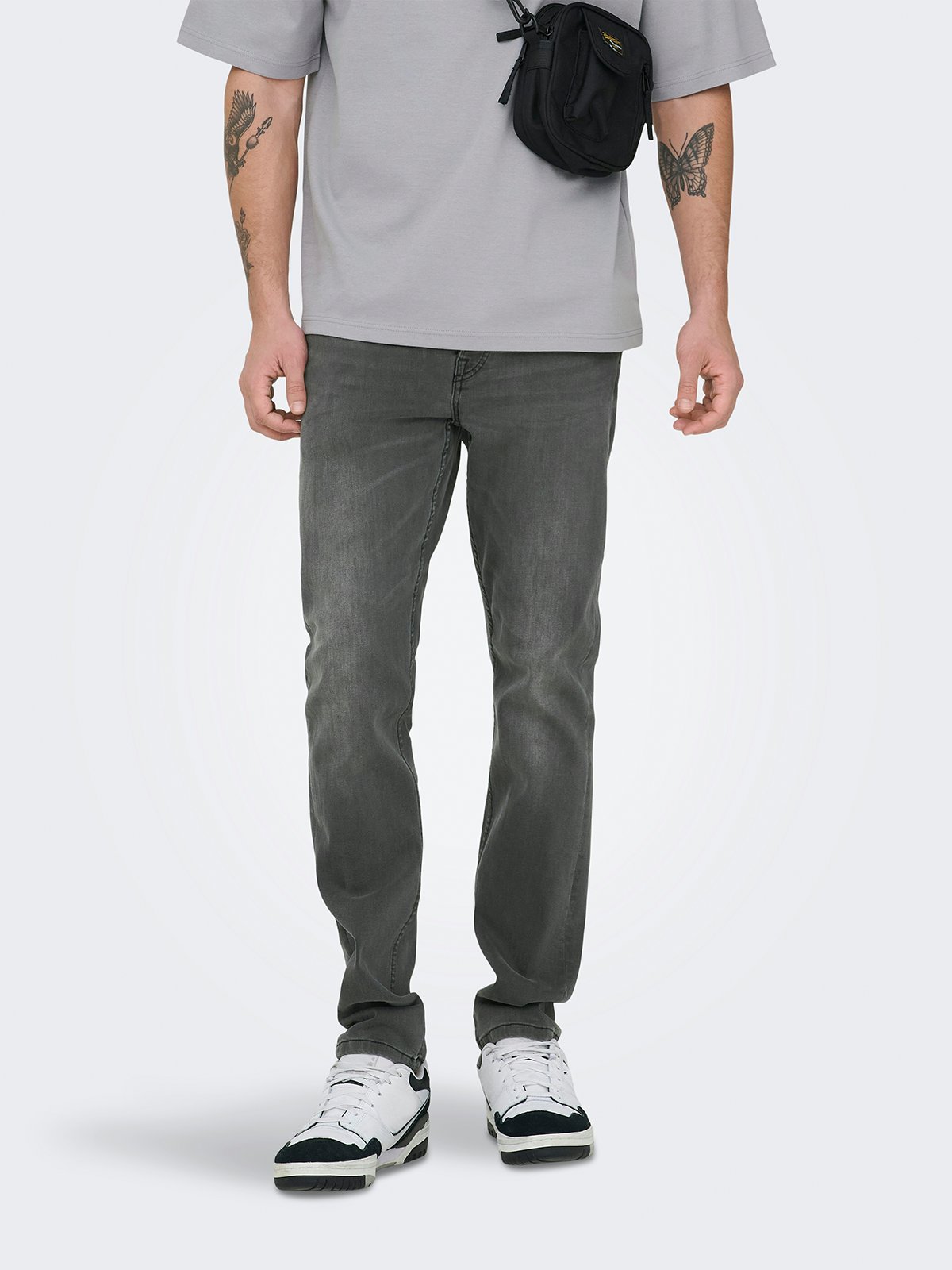 Only & Sons Loom Slim Denim Black Denim