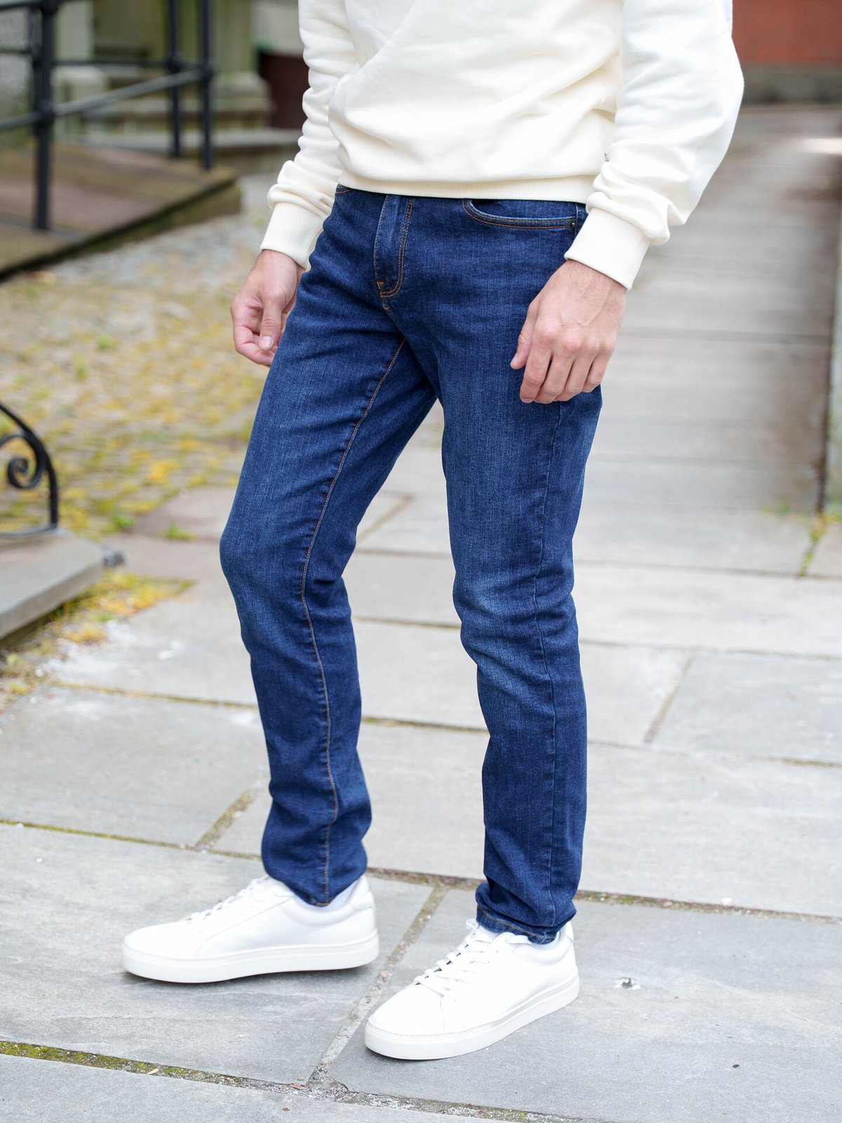 Only & Sons Loom Slim Denim Dark Blue Denim