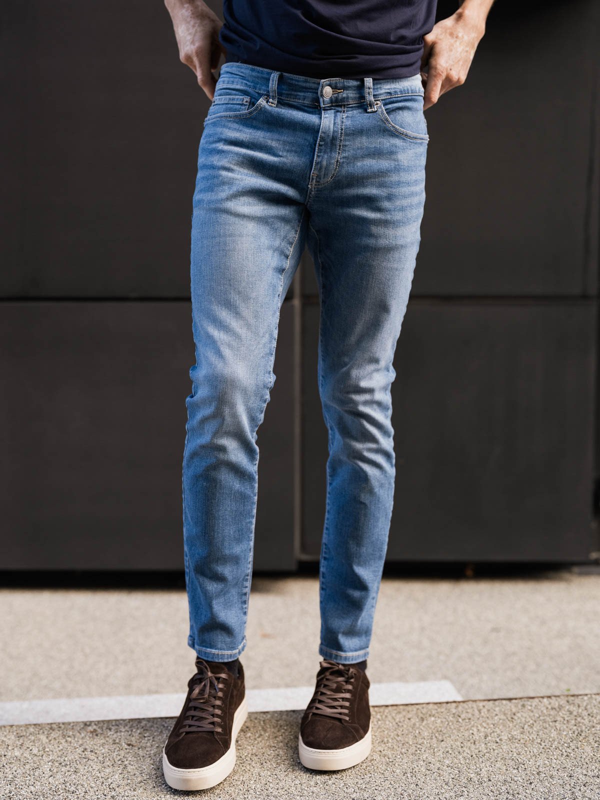 Only & Sons Loom Slim Denim Medium Blue Denim